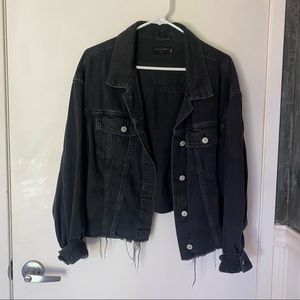 ALLSAINTS distressed jean jacket